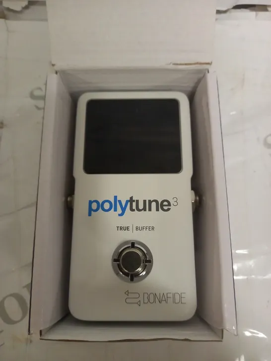 TC ELECTRONIC POLYTUNE 3 ULTRA COMPACT POLYPHONIC TUNER