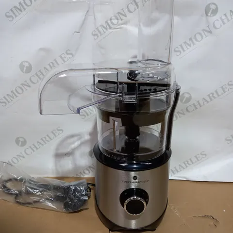 COOK'S ESSENTIALS 400ML COMPACT DOUBLE BLADE FOOD PROCESSOR