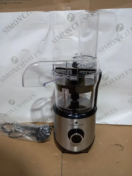 COOK'S ESSENTIALS 400ML COMPACT DOUBLE BLADE FOOD PROCESSOR