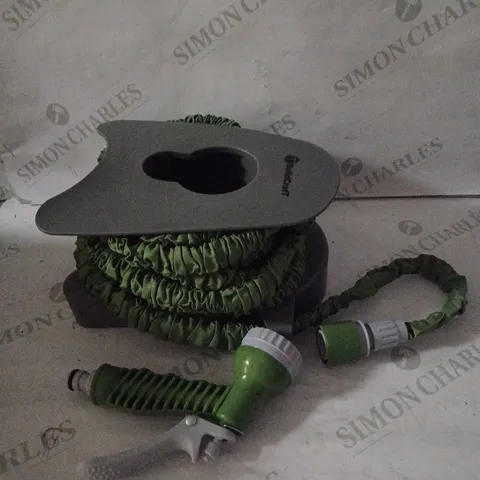 BUILDCRAFT EXPANDABLE HOSE WITH HOSE HOLDER AND NOZZLE