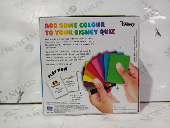 BIG POTATO GAMES DISNEY EDITION COLOUR BRAIN