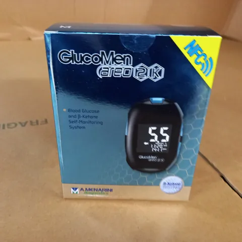 SEALED GLUCOMEN AREO 2K BLOOD GLUCOSE AND B KETONE SELF MONITORING SYSTEM