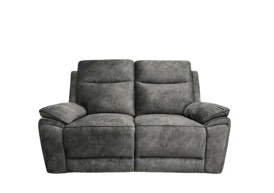 BOXED NCF LIVING OSAKA 2 SEATER POWER RECLINER SOFA IN GREY 