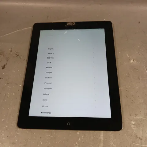 APPLE IPAD 4 SILVER - MODEL A1458 