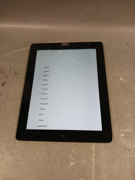 APPLE IPAD 4 SILVER - MODEL A1458 