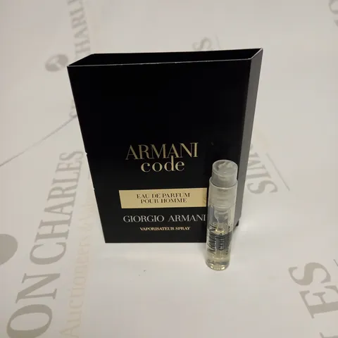 ARMANI CODE EAU DE PARFUM POUR HOMME  - SET OF 50 X 1.2ML