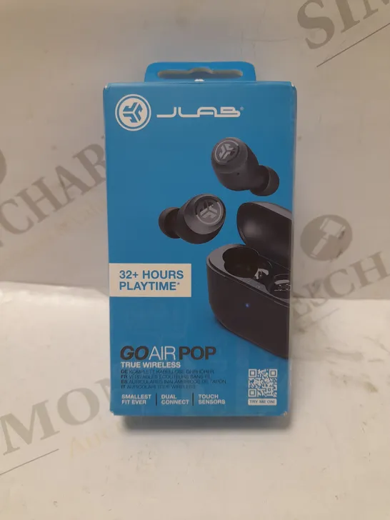 JLAB GO AIR POP TRUE WIRELESS BLUETOOTH EARBUDS