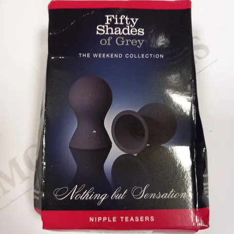 BOXED FIFTY SHADES OF GREY THE WEEKEND COLLECTION NOTHING BUT SENSATION NIPPLE TEASERS