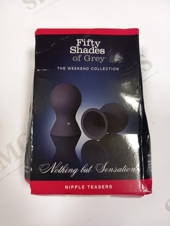 BOXED FIFTY SHADES OF GREY THE WEEKEND COLLECTION NOTHING BUT SENSATION NIPPLE TEASERS