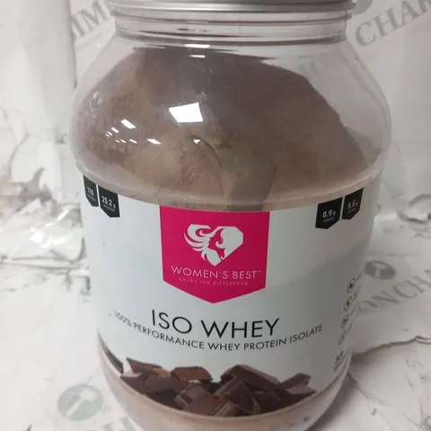 WOMEN'S BEST ISO WHEY 100% PERFORMANCE WHEY PROTEIN ISOLATE 1000G