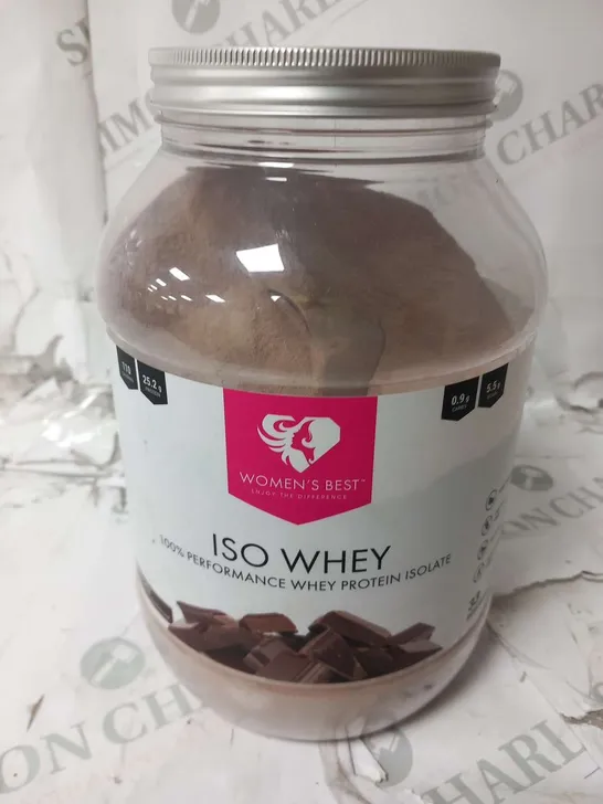 WOMEN'S BEST ISO WHEY 100% PERFORMANCE WHEY PROTEIN ISOLATE 1000G