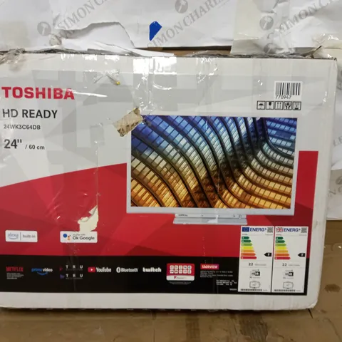 TOSHIBA 24WK3C64DB 24-INCH 720P SMART TV-COLLECTION ONLY