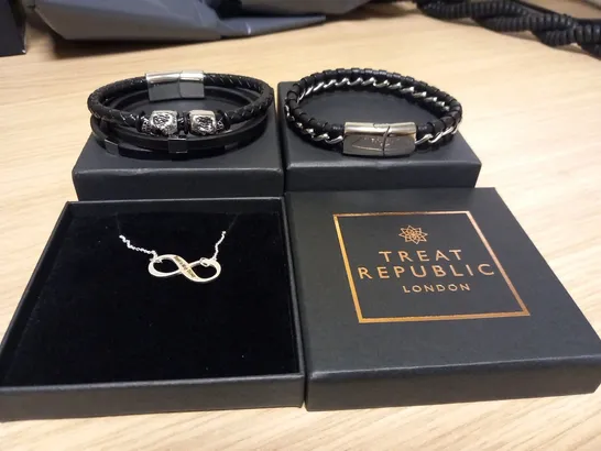 3 ASSORTED TREAT REPUBLIC JEWELLERY ITEMS