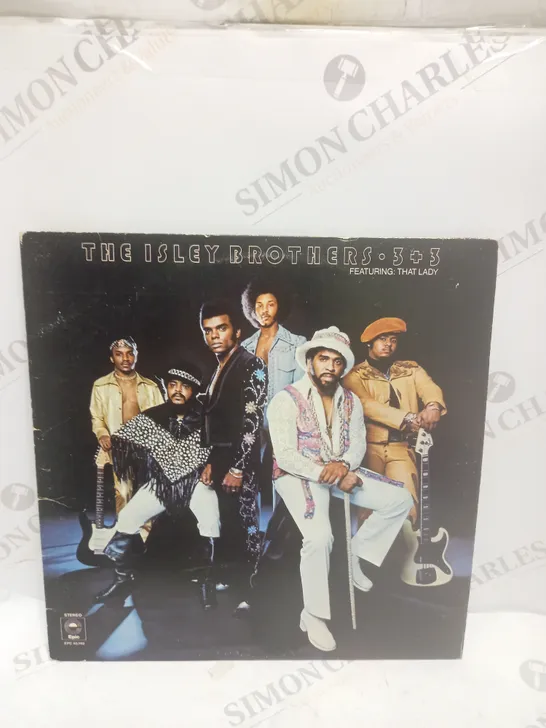 THE ISLEY BROTHER 3+3 VINYL 