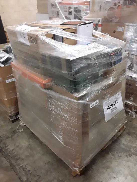 PALLET OF APPROXIMATELY 19 UNPROCESSED RAW RETURN HOUSEHOLD AND ELECTRICAL GOODS TO INCLUDE;