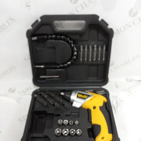 BOXED WOLF 3.6V CORDLESS LITHIUM ION SCREWDRIVER