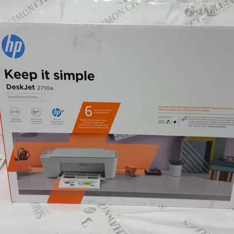 BOXED HP DESKJET 2710 ALL IN ONE PRINTER 