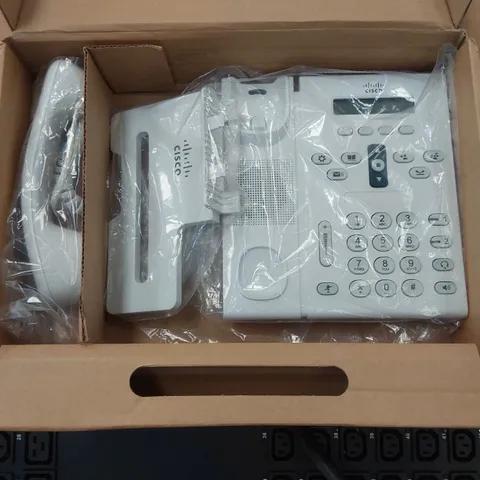 BOXED CISCO CP-6921-W-K9 UC PHONE IN ARCTIC WHITE