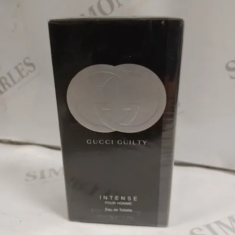 BOXED AND SEALED GUCCI GUILTY INTENSE POUR HOMME EAU DE TOILETTE 90ML