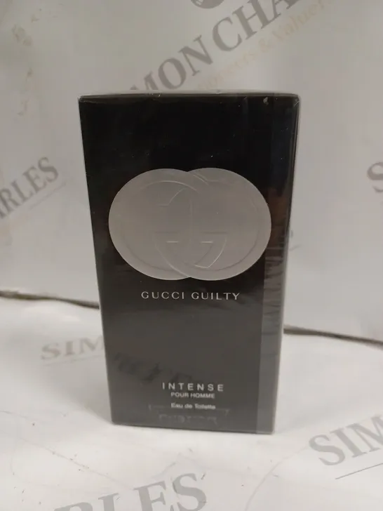 BOXED AND SEALED GUCCI GUILTY INTENSE POUR HOMME EAU DE TOILETTE 90ML