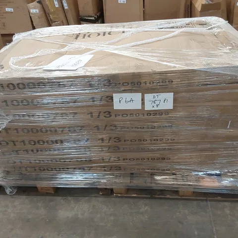 PALLET OF ASSORTED INCOMPLETE DINING TABLE PARTS // BOXES 1 OF 3 ONLY 