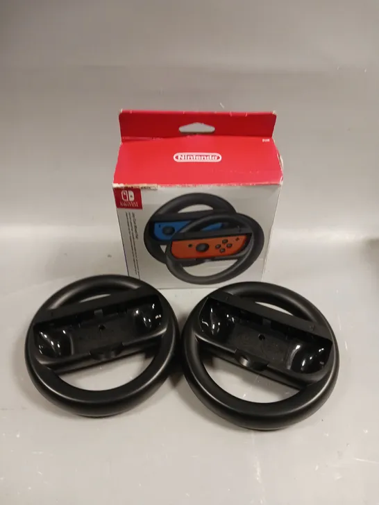 BOXED NINTENDO SWITCH JOY-CON WHEEL PAIR 