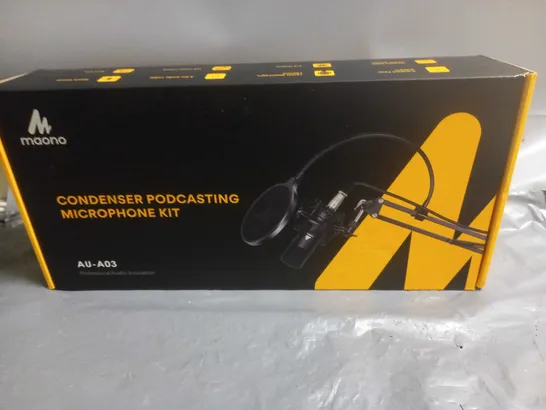 MAONA CONDENSER PODCASTING MICROPHONE KIT AU-A03