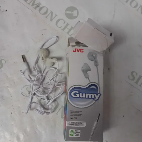 GUMY WHITE EARPHONES