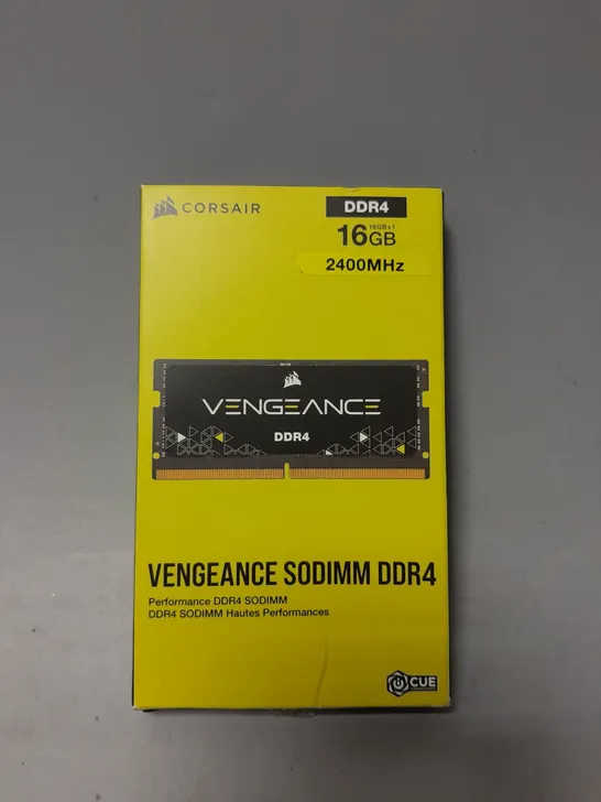 SEALED CORSAIR DDR4 VENGEANCE SODIMM16GB 2400MHZ FOR LAPTOP