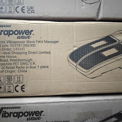 VIBRAPOWER WAVE WITH VIBRATION AND MASSAGER