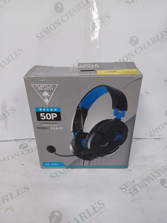 TURTLE BEACH RECON 50P WIRED PS4/PS5 GAMING HEADSET 