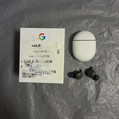 BOXED GOOGLE PIXEL BUDS IN ALMOST BLACK