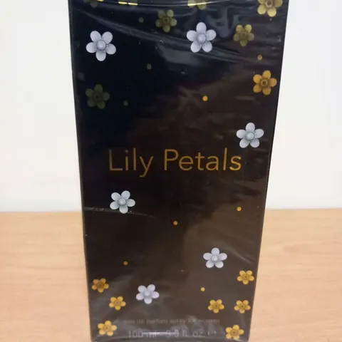 BOXED AND SEALED LILY PETALS EAU DE PARFUM 100ML