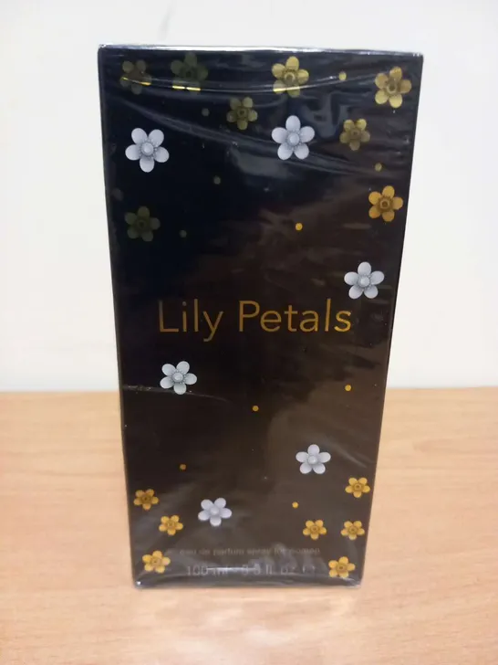 BOXED AND SEALED LILY PETALS EAU DE PARFUM 100ML