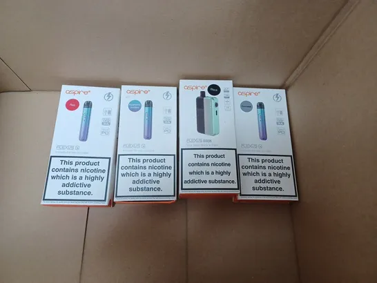 LOT OF 14 ASSORTED ASPIRE E-CIGS TO INCLUDE FLEXUS AND CYBER