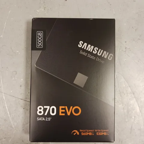 BOXED SEALED SAMSUNG 870 EVO 2.5" SATA SSD - 500GB