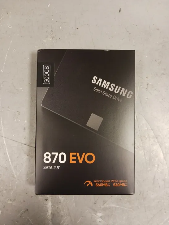 BOXED SEALED SAMSUNG 870 EVO 2.5" SATA SSD - 500GB