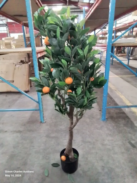 BOXED 140CM ARTIFICAL ORANGE TREES