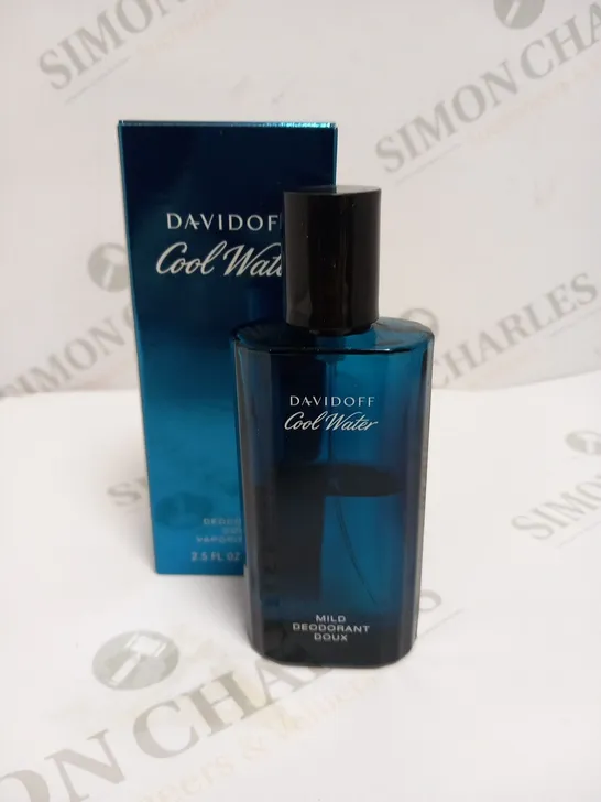 BOXED DAVIDOFF COOL WATER MILD DEODORANT SPRAY