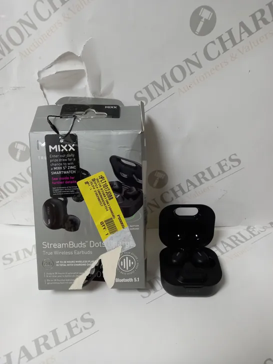 MIXX STREAMBUDS DOTS IN BLACK