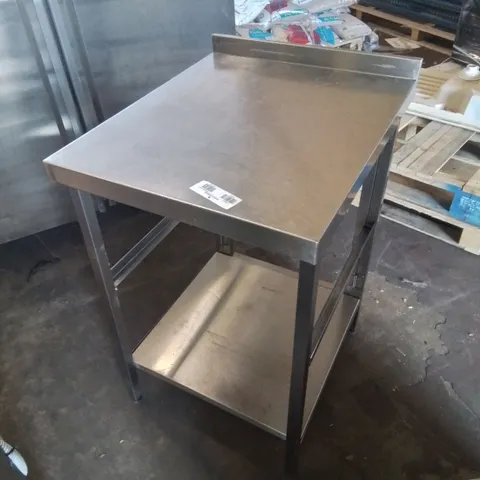 COMMERCIAL KITCHEN STAINLESS STEEL EASY CLEAN COUNTER/WORK TOP