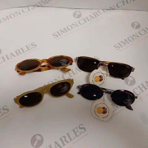 APPROXIMATELY 10 ASSORTED DE RIGO STING SUNGLASSES TO INCLUDE MODELS 6142, 4284, 6048, 4303 ETC. 