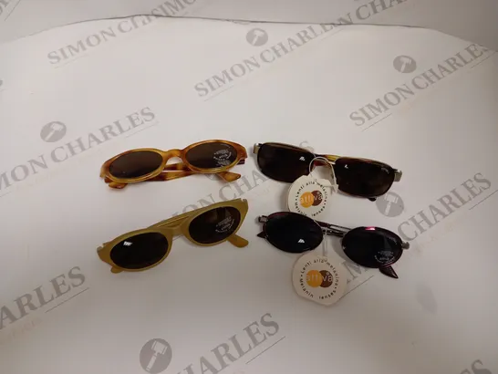 APPROXIMATELY 10 ASSORTED DE RIGO STING SUNGLASSES TO INCLUDE MODELS 6142, 4284, 6048, 4303 ETC. 