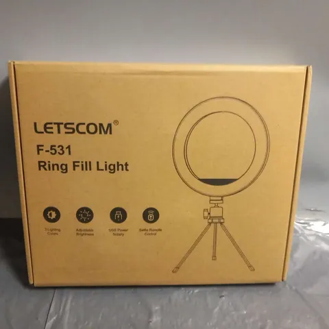 BOXED LETSCOM F-531 RING FILL LIGHT