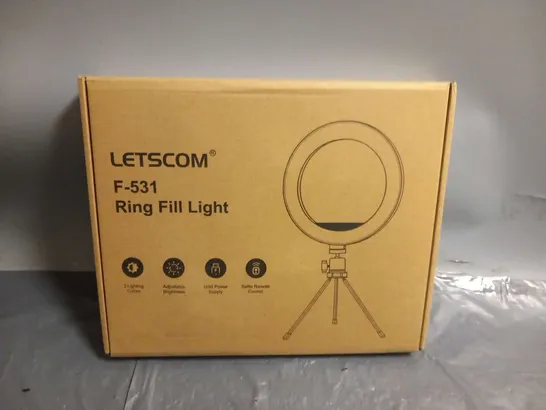 BOXED LETSCOM F-531 RING FILL LIGHT