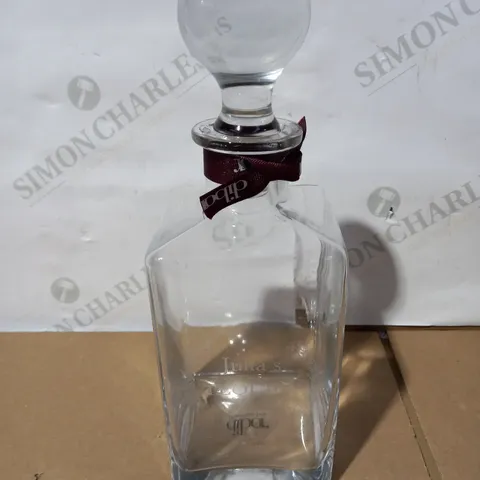 DIBOR MODERN WEIGHTED DECANTER WITH BALL STOPPER