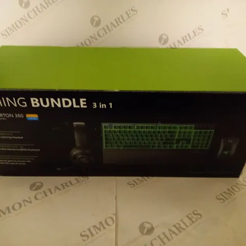 BRAND NEW BOXED GAMING BUNDLE 3 IN 1 TO INCLUDE RAZER KRAKEN V3 X WIRED USB GAMING HEADSET, RAZER ORNATA V3 X LOW PROFILE MEMBRANE  RGB KEYBOARD AND RAZOR DEATHADDER ESSENTIAL GAMING MOUSE