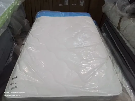 QUALITY BAGGED 120CM AIRSPRUNG MEMORY COMFORT SMALL DOUBLE MATTRESS 		 RRP £509