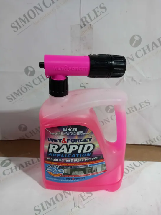 WET & FORGET RAPID 2 LITRE BOTTLE WITH SNIPER NOZZLE