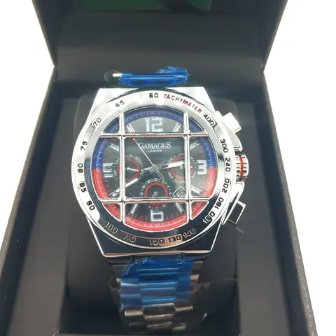 BOXED GAMAGES OF LONDON LIMITED EDITION HAND ASSEMBLED BASTION AUTOMATIC STEEL